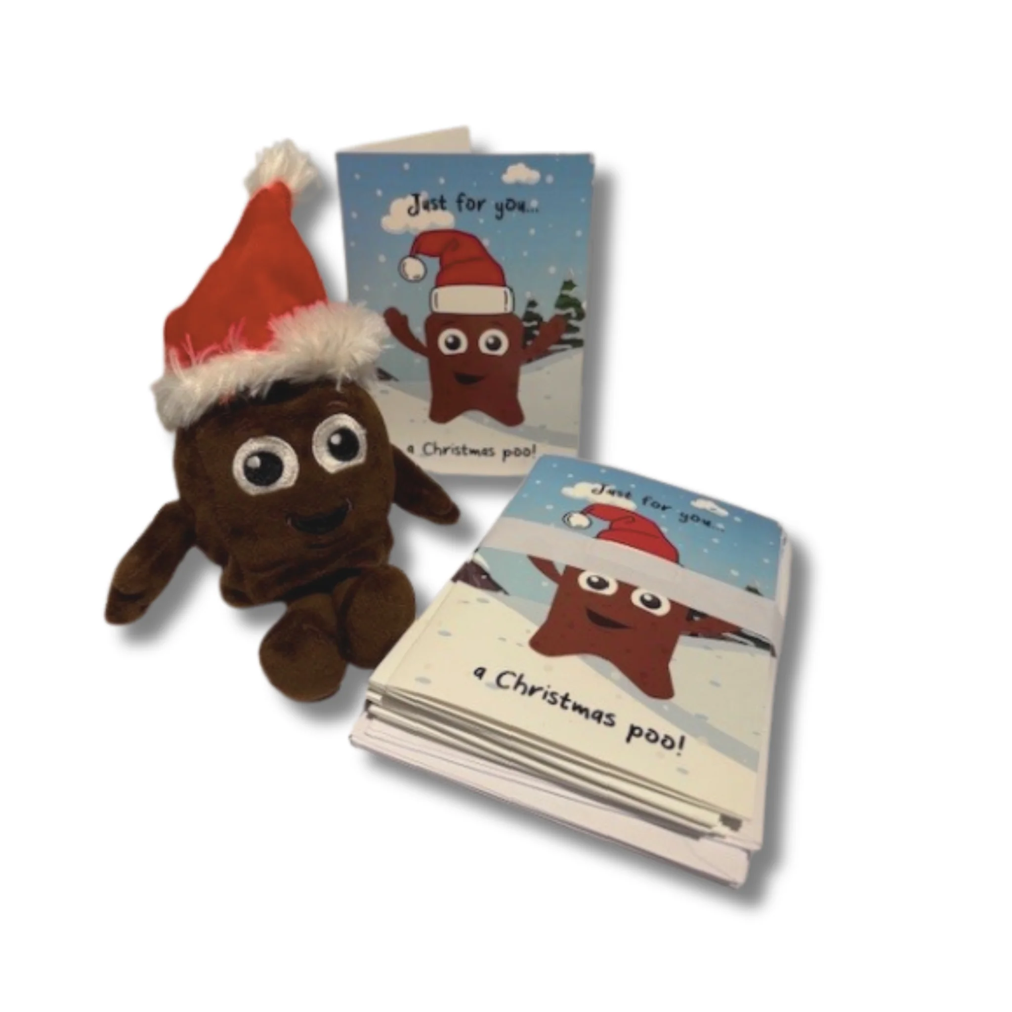 ERIC Christmas Cards - Just for you a Christmas Poo.