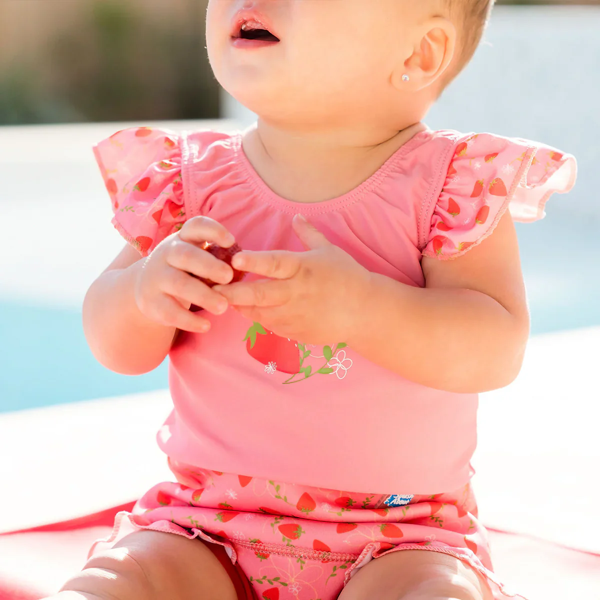 Happy Nappy™ Strawberry Swimming costume - Image 5