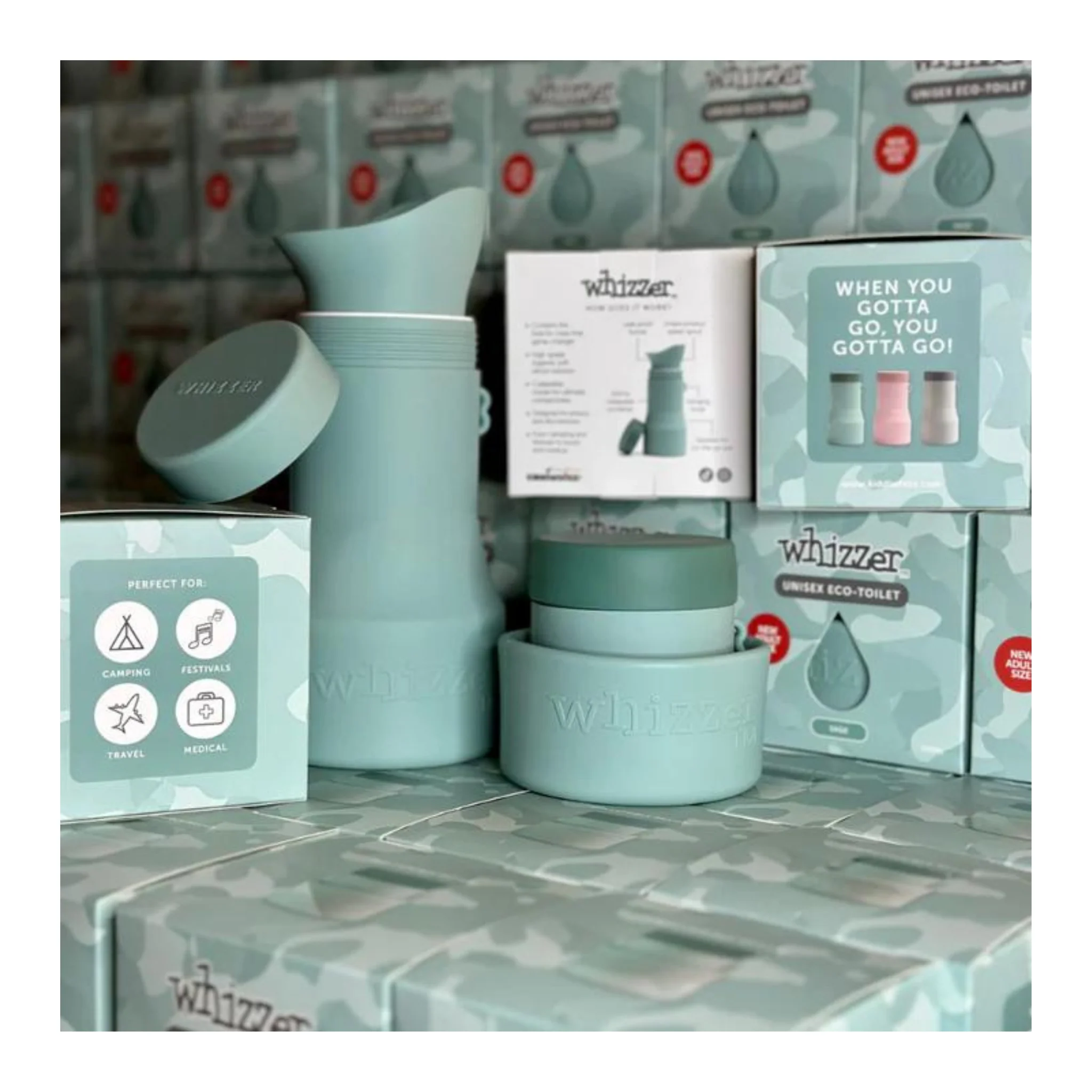 Kiddiwhizz The Bigger Whizzer™ Portable Toilet - Image 4