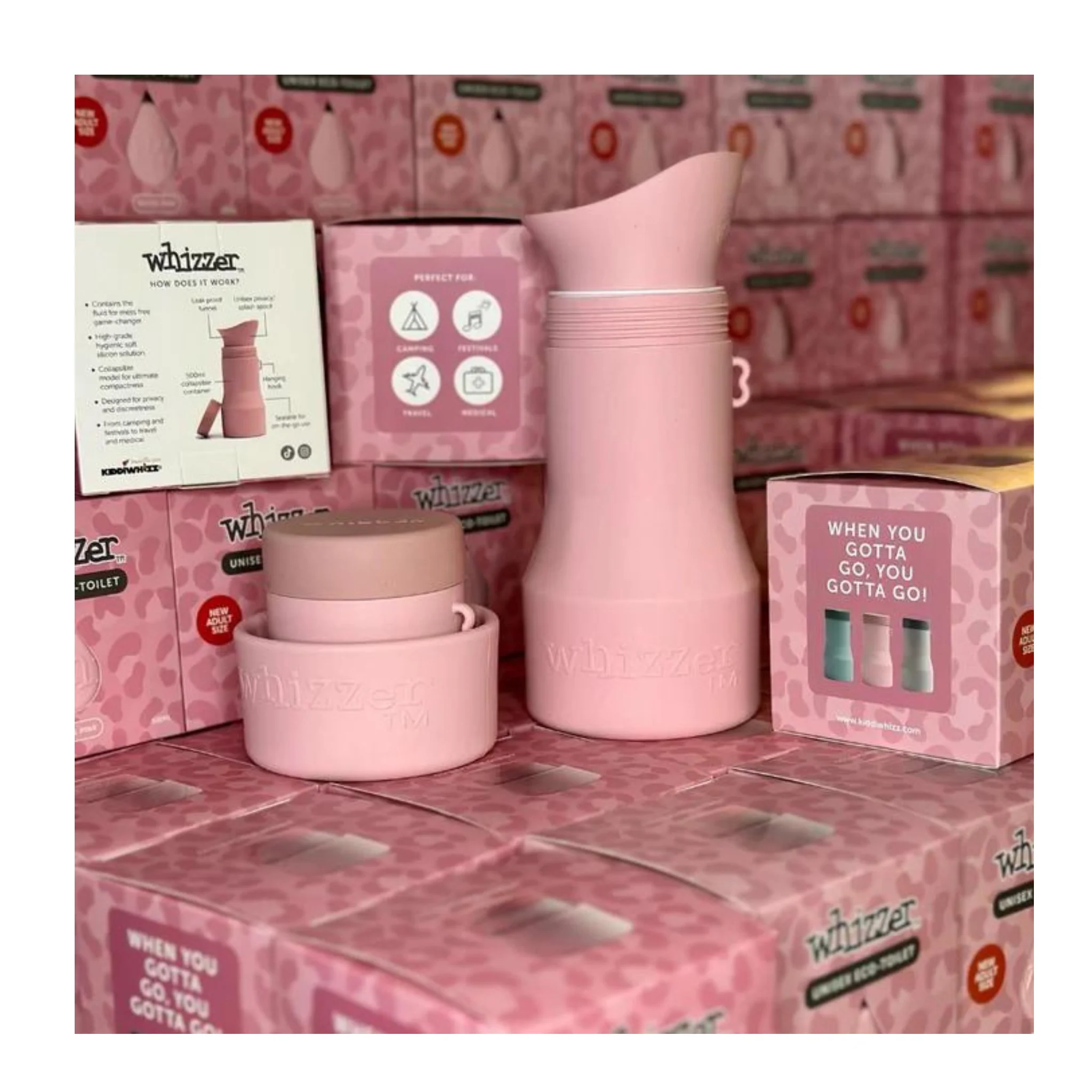 Kiddiwhizz The Bigger Whizzer™ Portable Toilet - Image 5