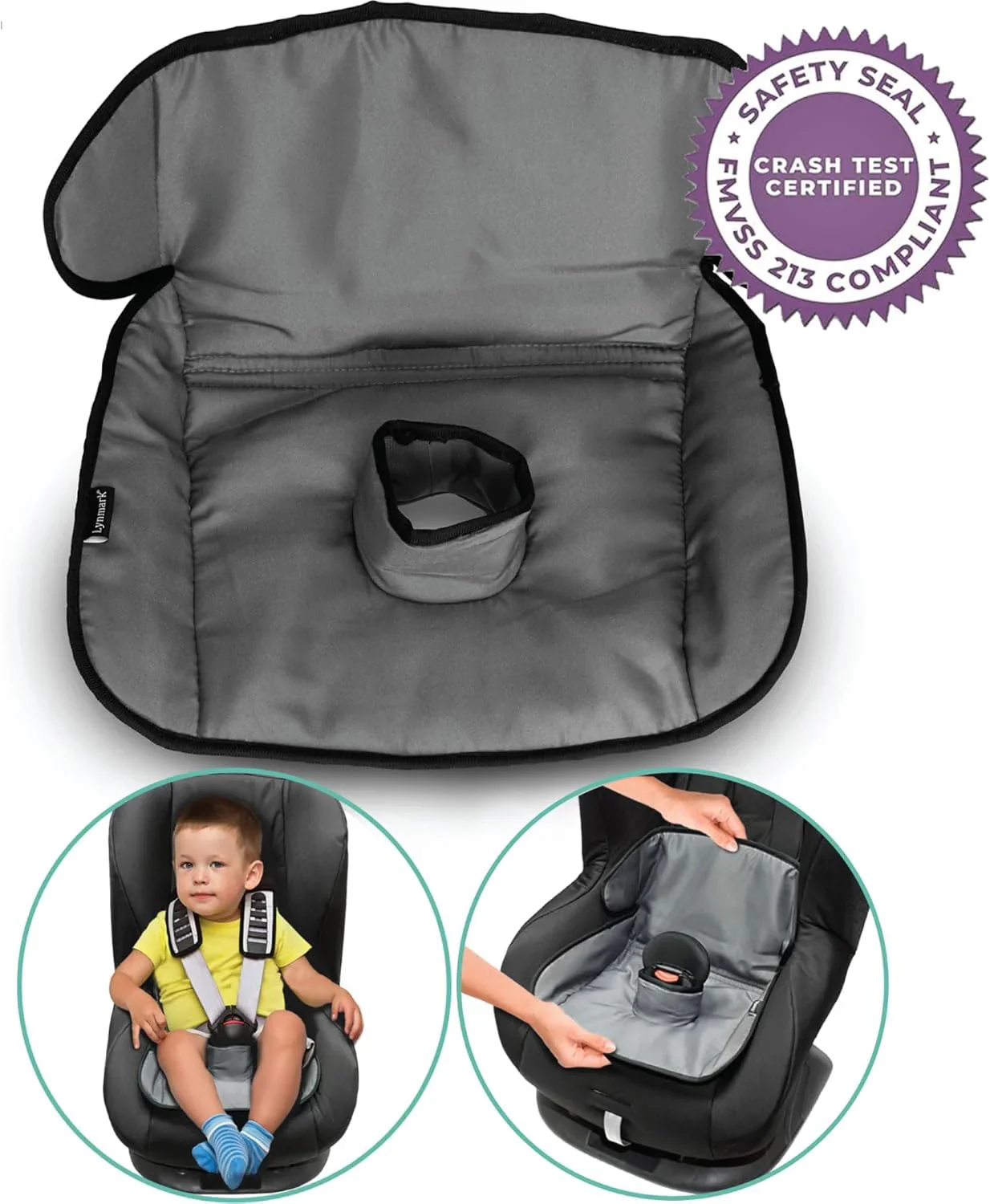 Lynmark Waterproof Seat Protector - Car Seats, Pushchairs & Highchairs  Grey - Image 7